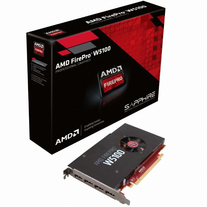 AMD FirePro W5100 D5 4GB 블루존_이미지