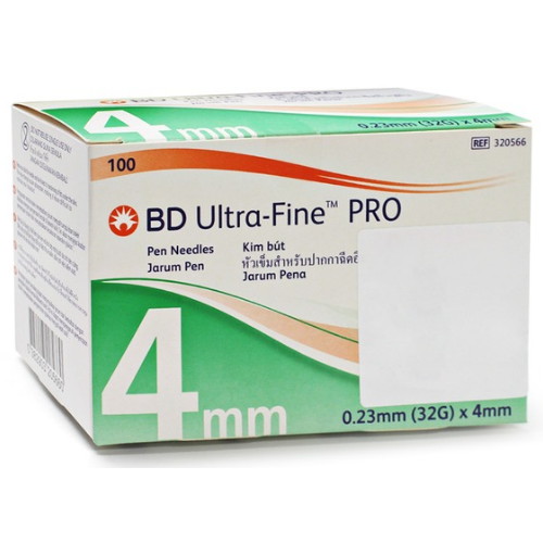 벡톤디킨슨 BD 울트라 파인 프로 인슐린 펜니들 32G 4mm이미지입니다. 누르면 해당 게시물로 새창이동합니다.