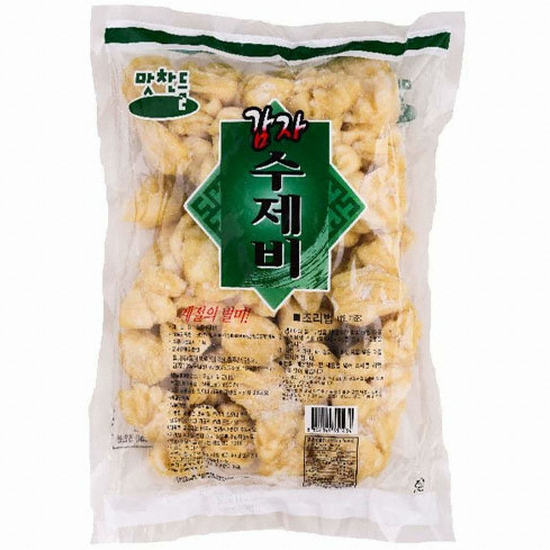 맛찬들백미식품 맛찬들 감자수제비 1kg (1개)_이미지
