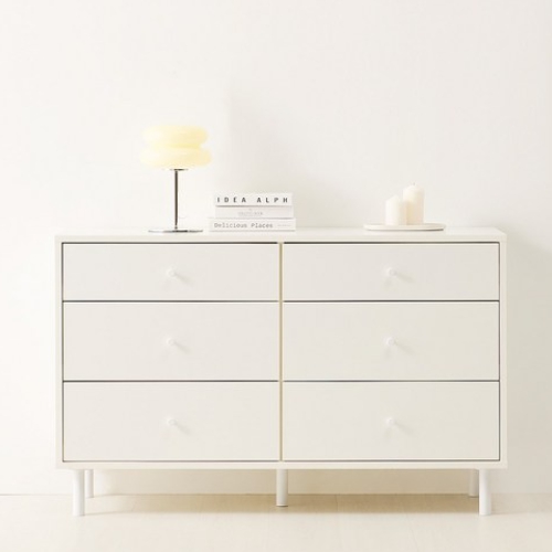 스칸디무드 클로멘 3단 와이드 서랍장 1200_이미지
