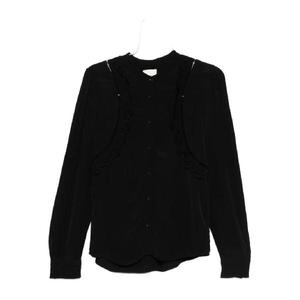 이자벨마랑 이사벨 실크 자수 셔츠 HT0661FAC3J11I T