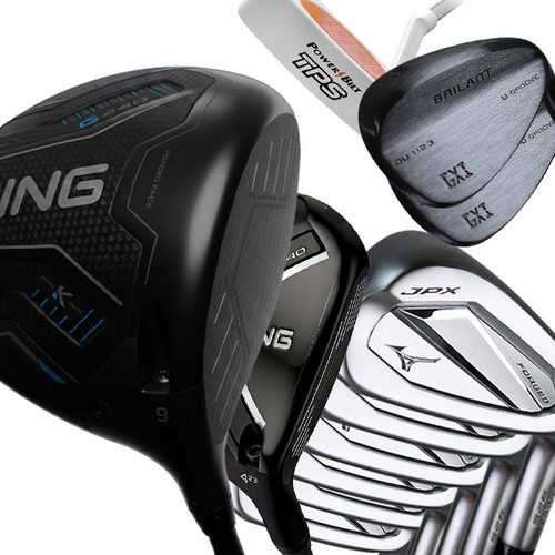 핑 G440K / 미즈노 JPX925 포지드 조합 풀세트 (11개 경량스틸 병행)