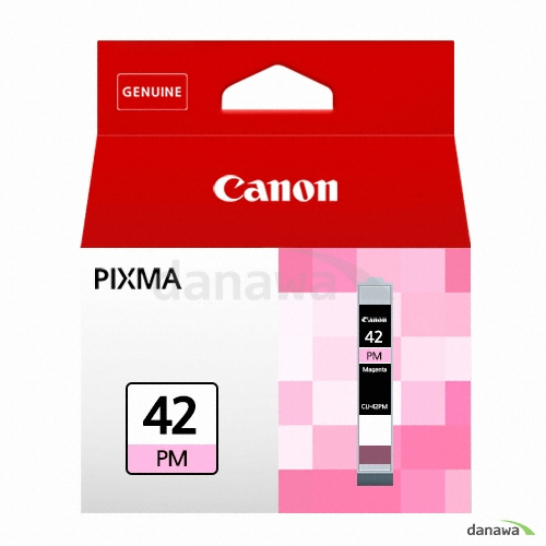 Canon 정품 CLI-42PM 포토빨강