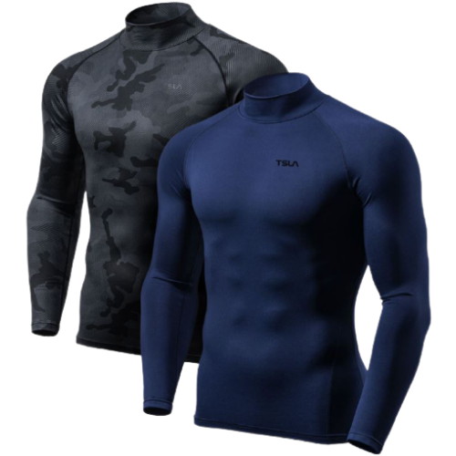 테슬라 언더레이어 기모 터틀넥 2팩 TM-YUT22