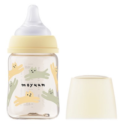 3세대 PPSU 올인원 젖병 위드캣 옐로우 170ml