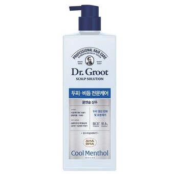 <b>닥터</b><b>그루트</b> 스칼프 솔루션 쿨멘솔 비듬케어 샴푸 700ml
