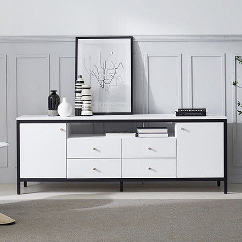 지베스 코코 3단 높은 거실장 1800_이미지