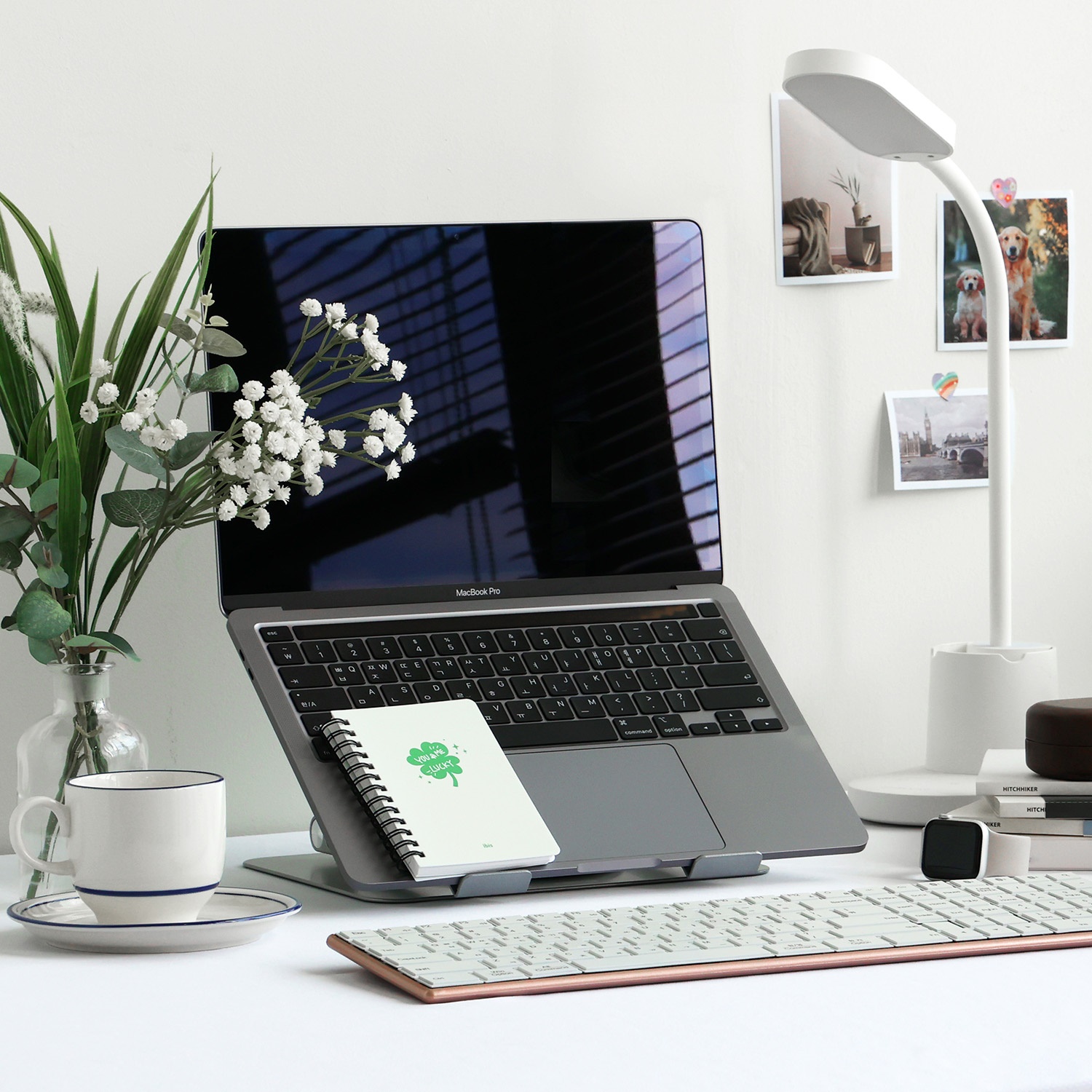 앱코 NC50 360도 회전 멀티 디바이스 거치대_이미지