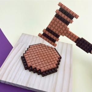 오렌지몰 교과서에 나오는 디폼 끼우기블럭 판사 법봉 만들기 1115736_이미지