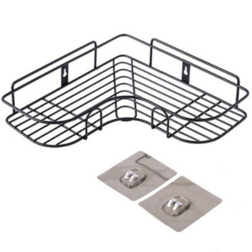 철재 접착식 코너 선반