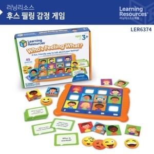러닝리소스 LER6374 후스 필링 감정 게임 감정게임 24가지감정 감정표현하기 이모티콘 감정수업세트