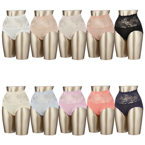 피트인  복부보정 하이웨스트 인견 팬티 10종세트 (10매)