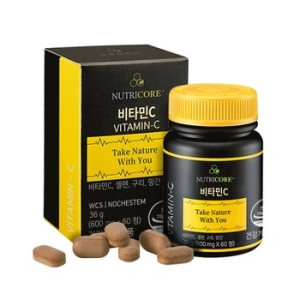 뉴트리코어 비타민C 600mg 60정 (2개)_이미지