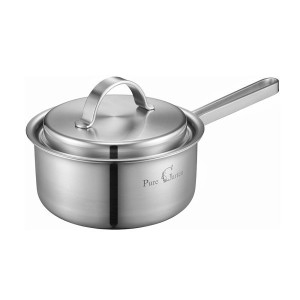 PN풍년 퓨어가르텐 통5중 편수냄비 (18cm)_이미지