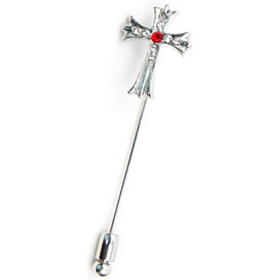 젠틀안트 루비 크로스 라펠핀 GR09-1D911_이미지