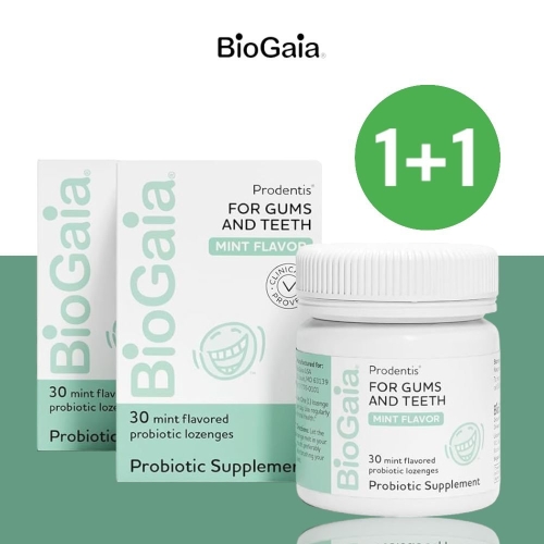 바이오가이아 프로덴티스 구강유산균 민트맛 30정 (2개)