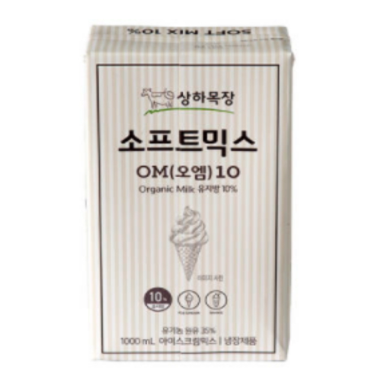 매일유업 상하목장 소프트믹스 OM10 1L (12개)_이미지