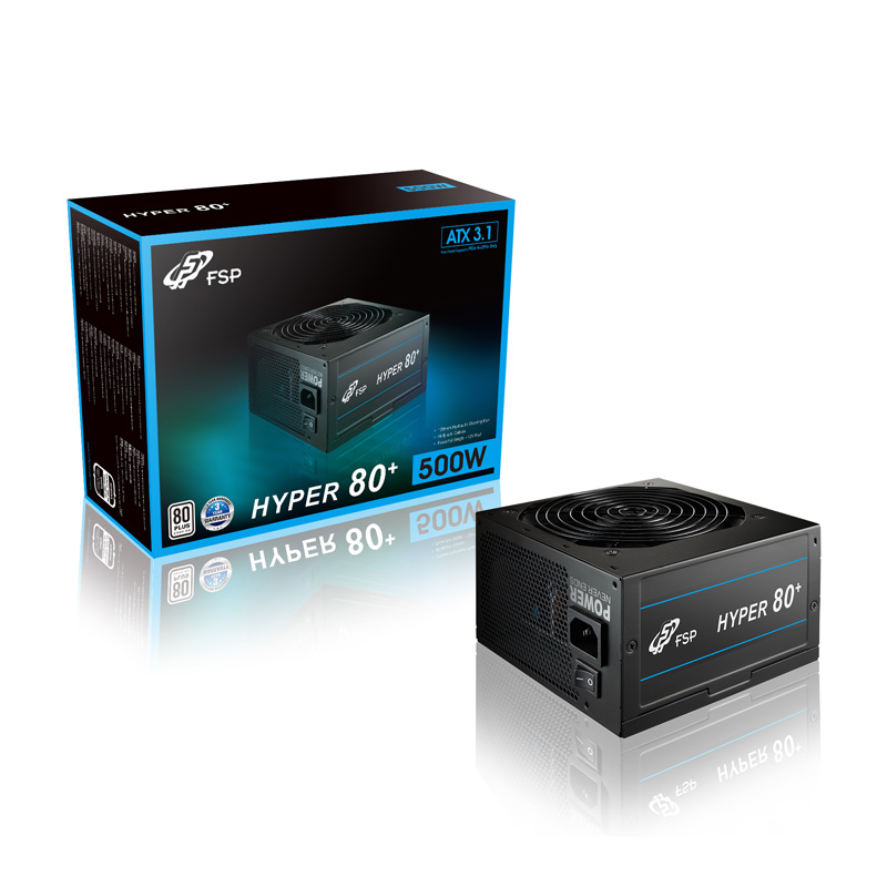 FSP HYPER 500W 80PLUS스탠다드 230V EU ATX3.1_이미지