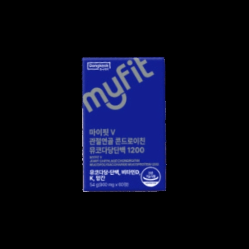 동국제약 마이핏V 관절연골 콘드로이친 뮤코다당단백 1200 60정 (4개)