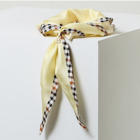 닥스 DD 체크 믹스 실크 스카프링 세트 DCSC4E505Y1_이미지