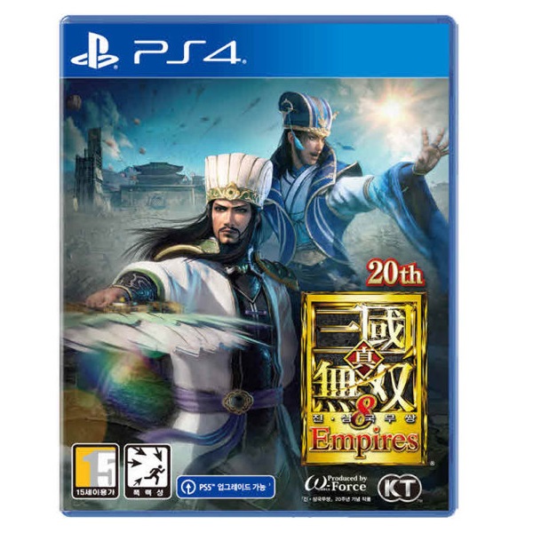 진 삼국무쌍 8 엠파이어스 한글판 PS4, 패키지디스크_이미지