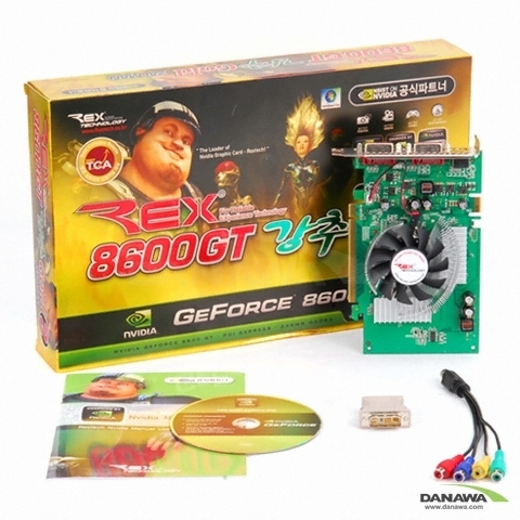 Rextech 지포스 8600GT 강추 Gold2 256MB 잘만_이미지