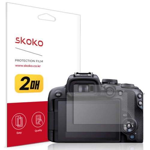 스코코 캐논 R10용 항균 저반사 액정보호필름_이미지