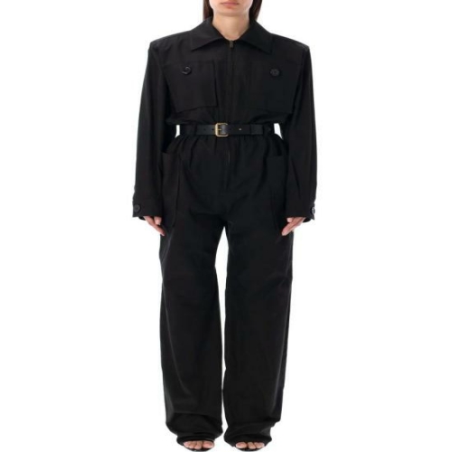 생로랑 점프수트 24P785813Y9I26 1000 BLACK