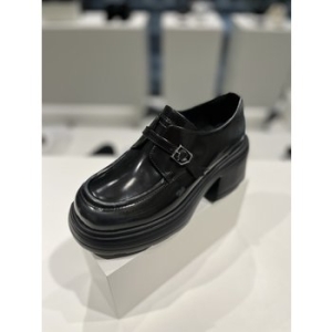 슈콤마보니 Duggy heel loafer black _DG1DS24004BLU_이미지