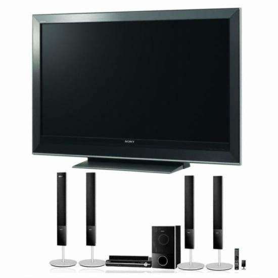 SONY 브라비아 DAV-DZ850KW 풀HD 홈시어터 + SONY 디지털TV (KDL-52W3500)_이미지