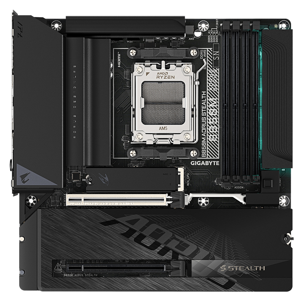 GIGABYTE B850M AORUS STEALTH 피씨디렉트_이미지