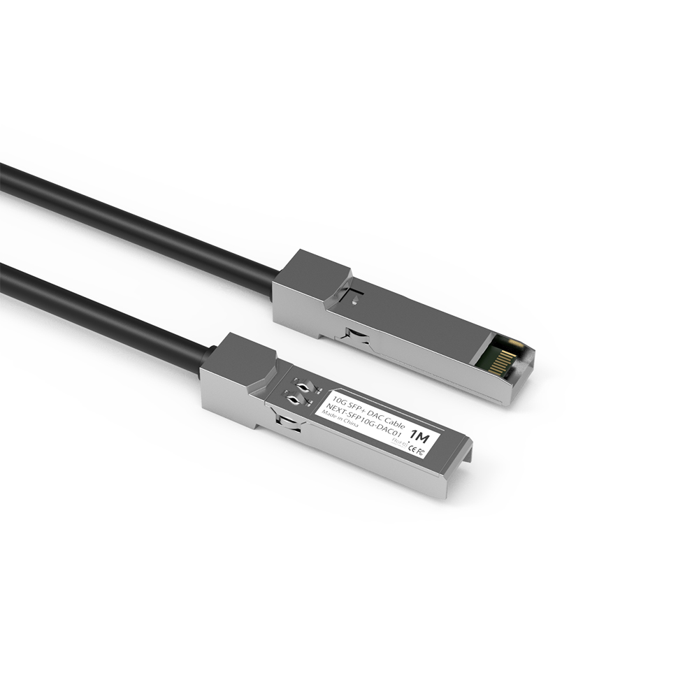 이지넷유비쿼터스 넥스트 10G SFP+DAC 일체형 케이블 (NEXT-SFP10G-DAC01, 1m)_이미지