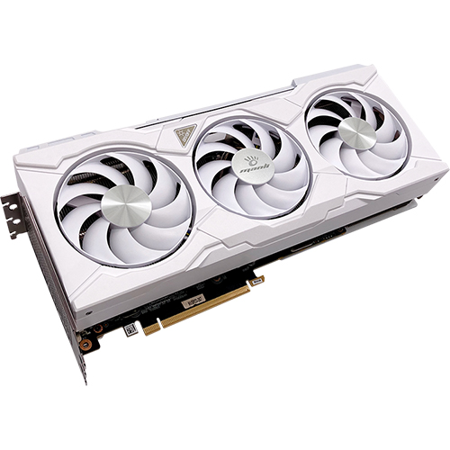 MANLI 지포스 RTX 4080 SUPER Polar Fox D6X 16GB White_이미지