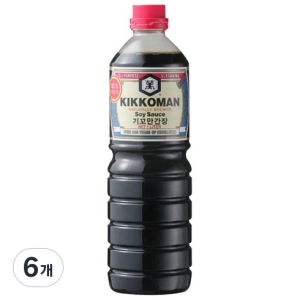 기꼬만 간장 양조간장 1L 1L 6개