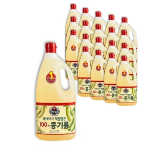 백설 콩기름 1.8L (20개)_이미지
