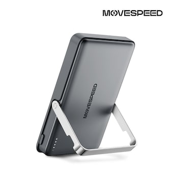MOVESPEED 22.5W 맥세이프 <b>무선</b> 스탠드형 <b>보조</b><b>배터리</b> S10 Pro 10000mAh