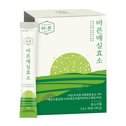 뉴트올로지 바른 바른매실효소 30포 (2개)_이미지