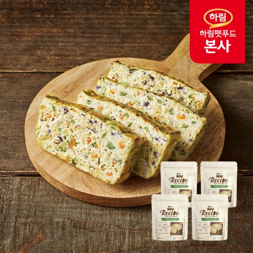  더리얼 독 레시피 치킨로프 100g [4개]