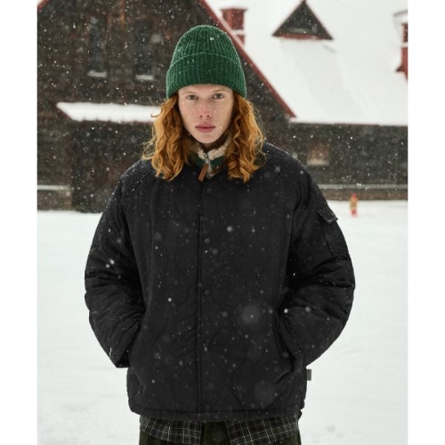 미니멀프로젝트 MINIMALPROJECT 3M 신슐레이트 퀼팅 경량패딩 MJK106 BLACK MMJK106BK 298278_이미지