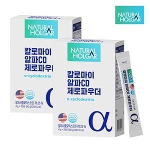 세움바이오텍 칼로마이 알파CD 제로파우더 4g 20포 (2개)