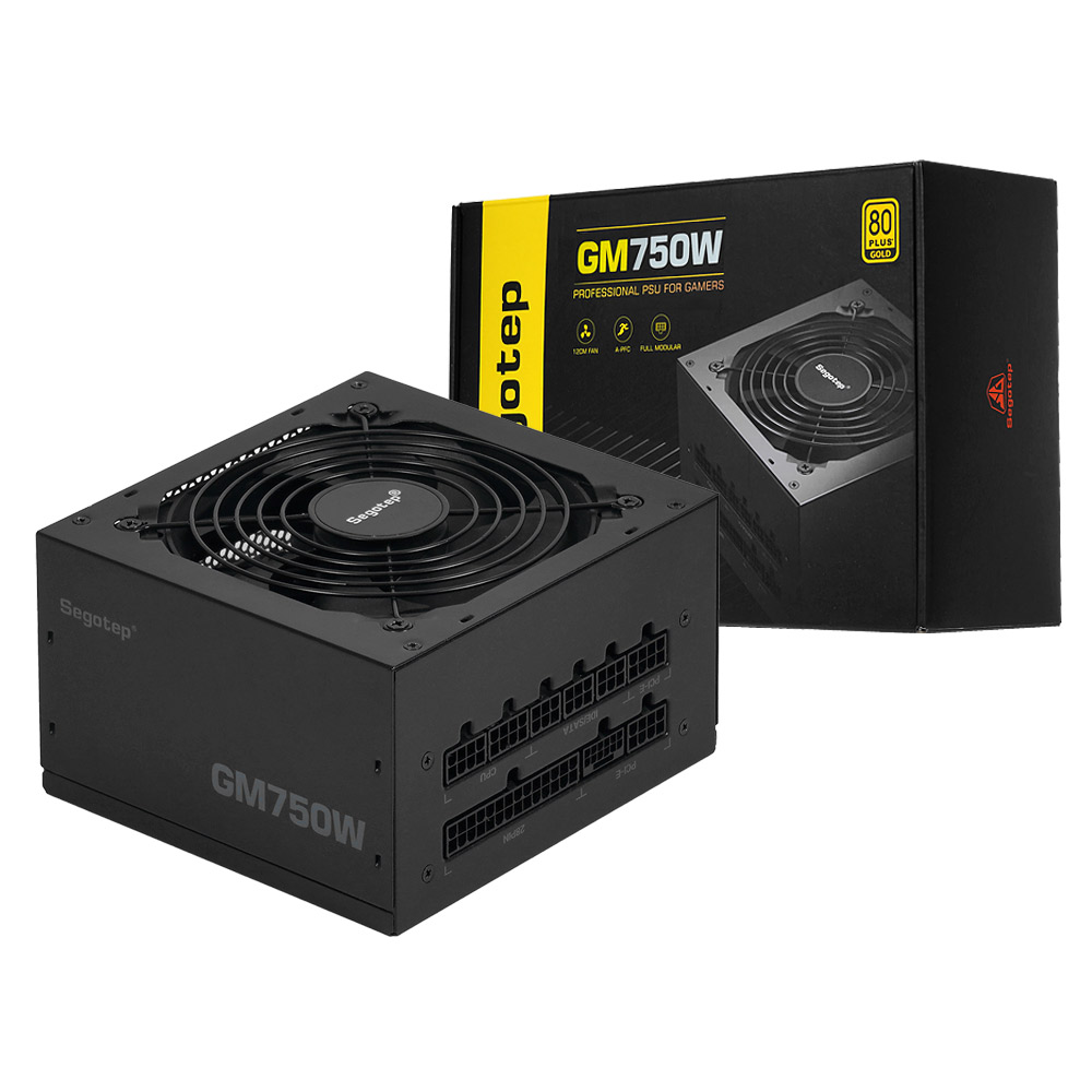 Segotep GM<b>750W</b> 80PLUS골드 풀모듈러 ATX3.1 블랙