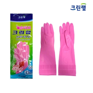 크린랲  고무장갑 솔리드 (대)