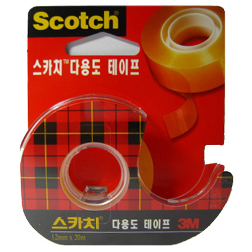 3M 스카치 522 다용도 테이프 12mm x 20m이미지입니다. 누르면 해당 게시물로 새창이동합니다.
