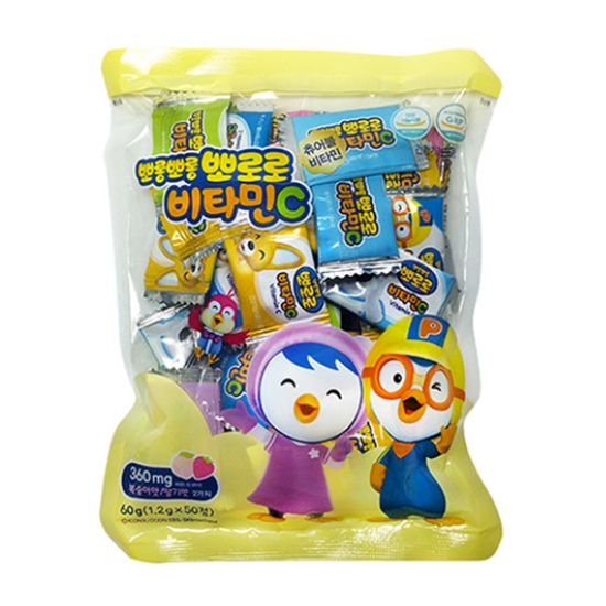 뽀롱뽀롱 뽀로로 비타민C 50정