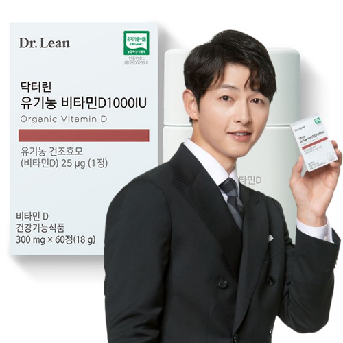 닥터린 유기농 비타민D 60정 (1개)_이미지