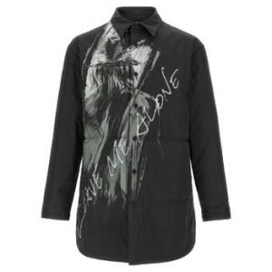 요지야마모토 긴팔 셔츠 HLB41909BLACK1 Black_이미지