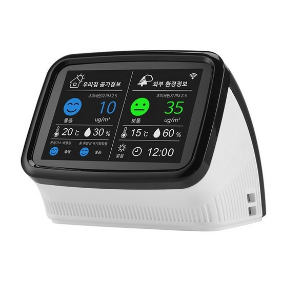 이지테크 에이오 미세먼지 측정기_이미지