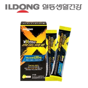 일동생활건강 일동 리커버 아미노 바이탈 워터 BCAA 아미노산 4000mg 레몬맛 1박스 10포 +보틀