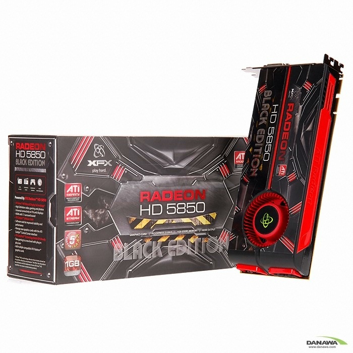 XFX 라데온 HD 5850 Black Edition D5 1GB_이미지