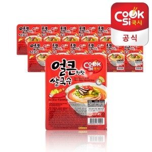 한스코리아공식 쿡시쌀국수 얼큰한맛 12개